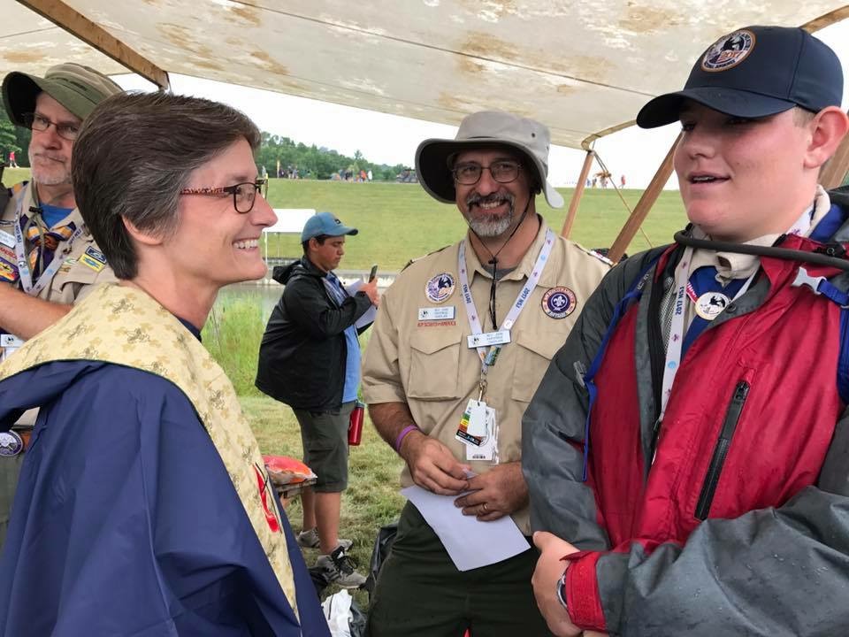 Mark Dyer - Jambo with Bishop Sandra Steiner Ball